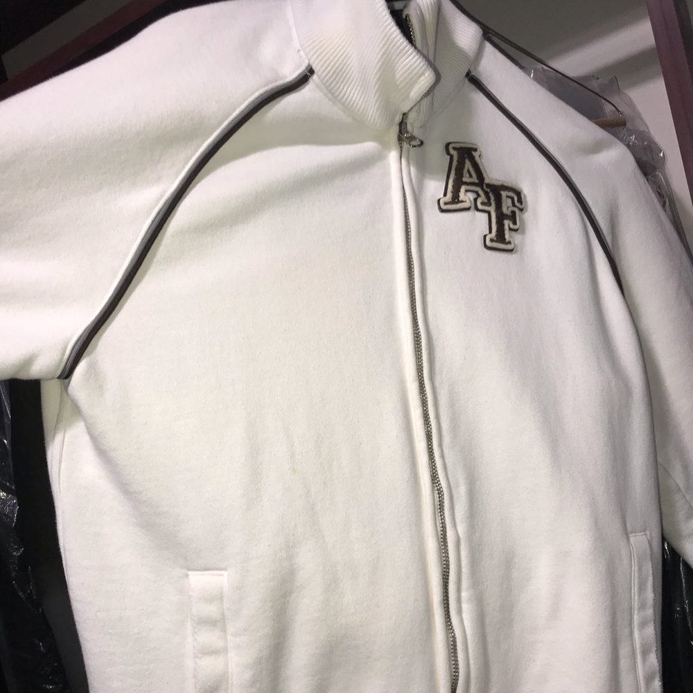Abercrombie & Fitch XXL Zip-up sweater